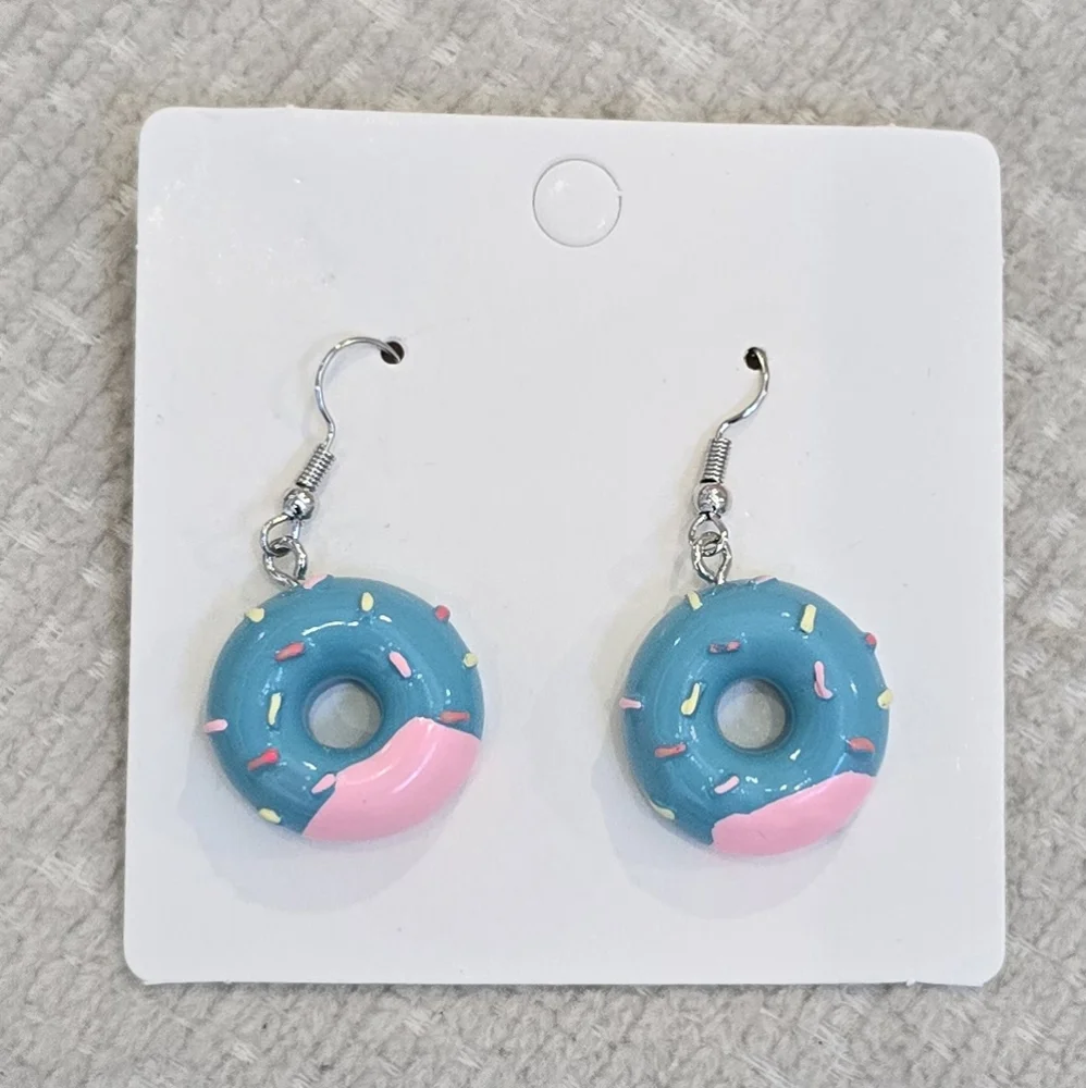 Colorful Donut Earrings